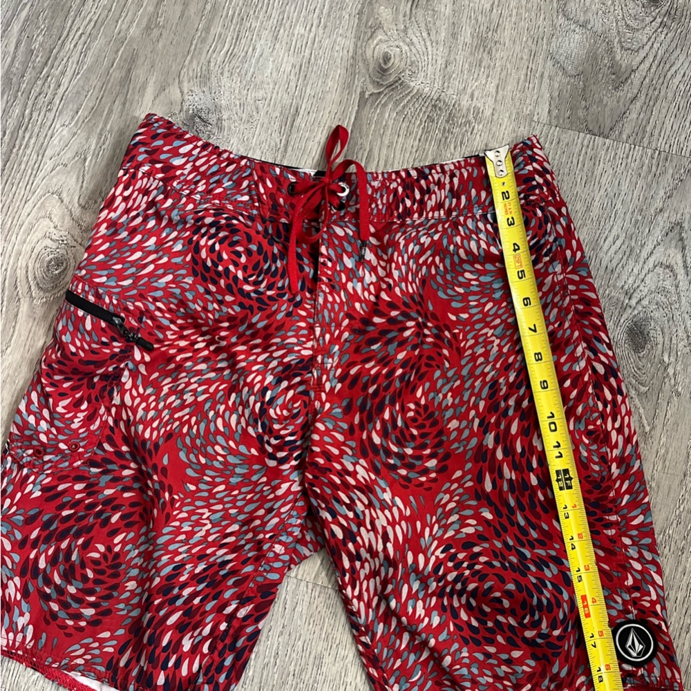 Volcom Red and Black Hybrid Shorts